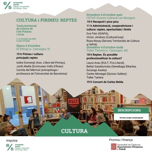 Taula territorial de cultura: Pirineu i cultura: reptes